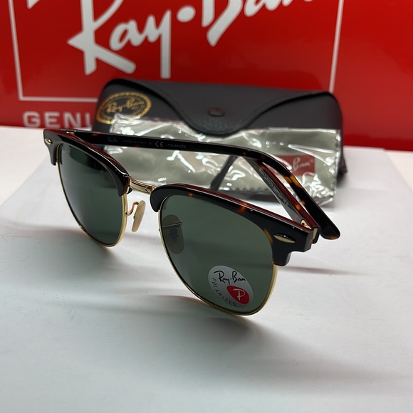 BNIB Ray ban 3016 Club master polarized sunglass - Picture 6 of 9